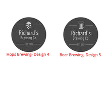 Load image into Gallery viewer, Design 4: Hops Brewing, Design 5: Beer Brewing