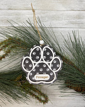 Load image into Gallery viewer, Dog Paw Ornament