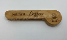 Load image into Gallery viewer, Engraved Coffee Clip/Scoop