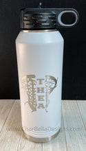 Load image into Gallery viewer, Personalized Engraved Sports Themed 32 oz Water Bottle (15 additional colors available!)