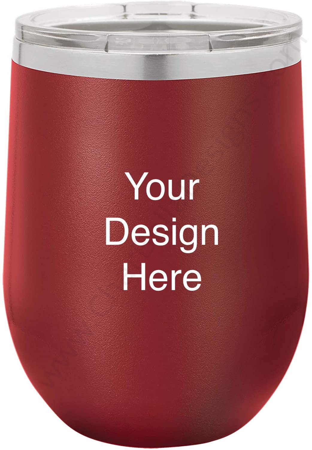 Custom Engraved 12 oz Wine Tumbler (15 additional colors available!)