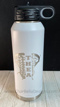 Load image into Gallery viewer, Personalized Engraved Sports Themed 32 oz Water Bottle (15 additional colors available!)
